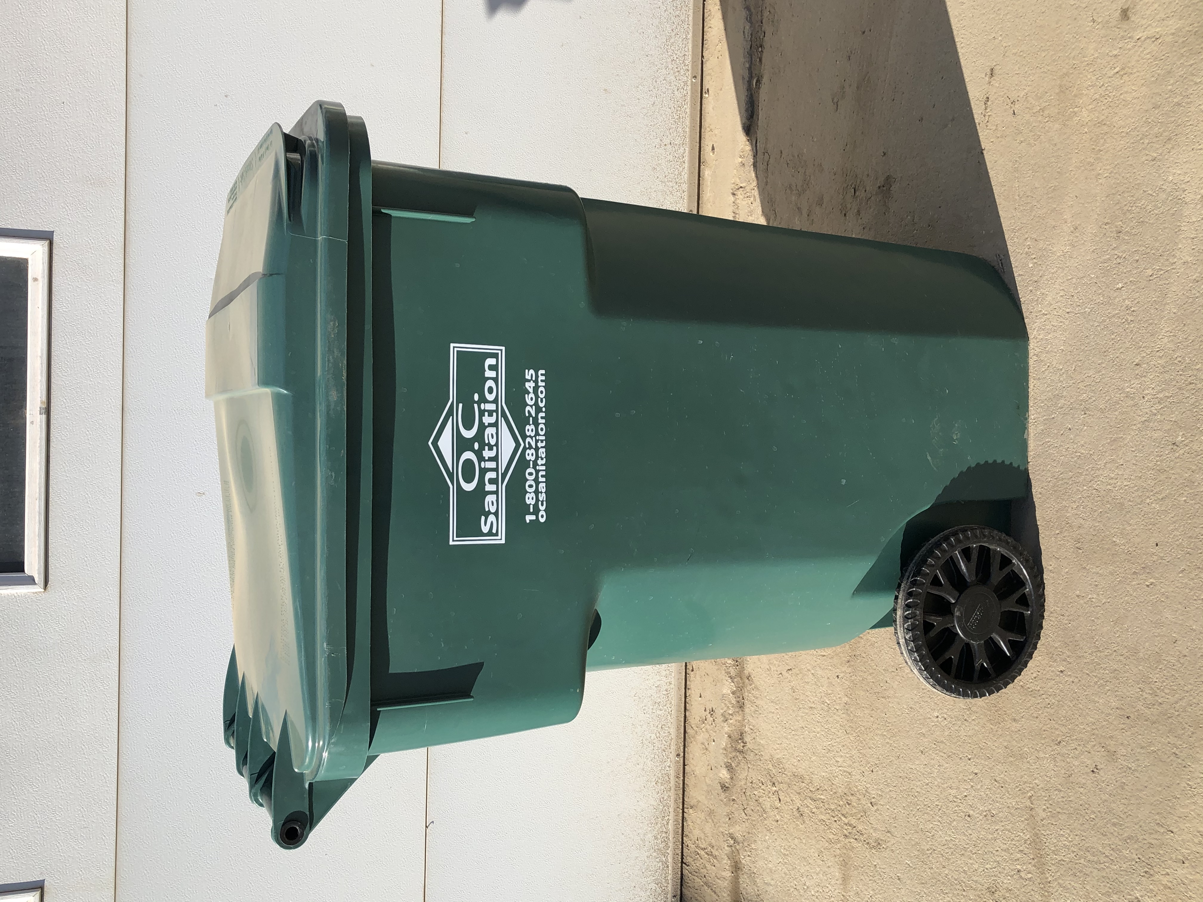 Large refuse containers are available for rent